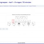 Analytische test statische figuurreeksen