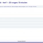 Cognitive ability test rekenvaardigheid