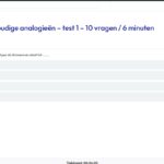 Cebir analogieën