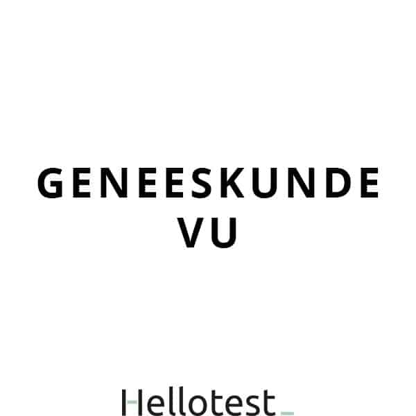 Geneeskunde VU assessment