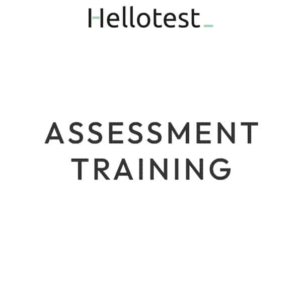 Assessment training