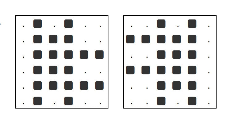 Bij de Aon GridChallenge moet je aangeven of afbeeldingen gedraaid zijn.